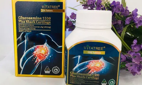 “Chạy đi chờ chi” với viên uống bổ khớp Vitatree Glucosamine Plus Shark Cartilage